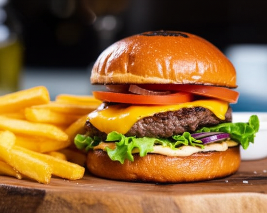 Gourmet burger